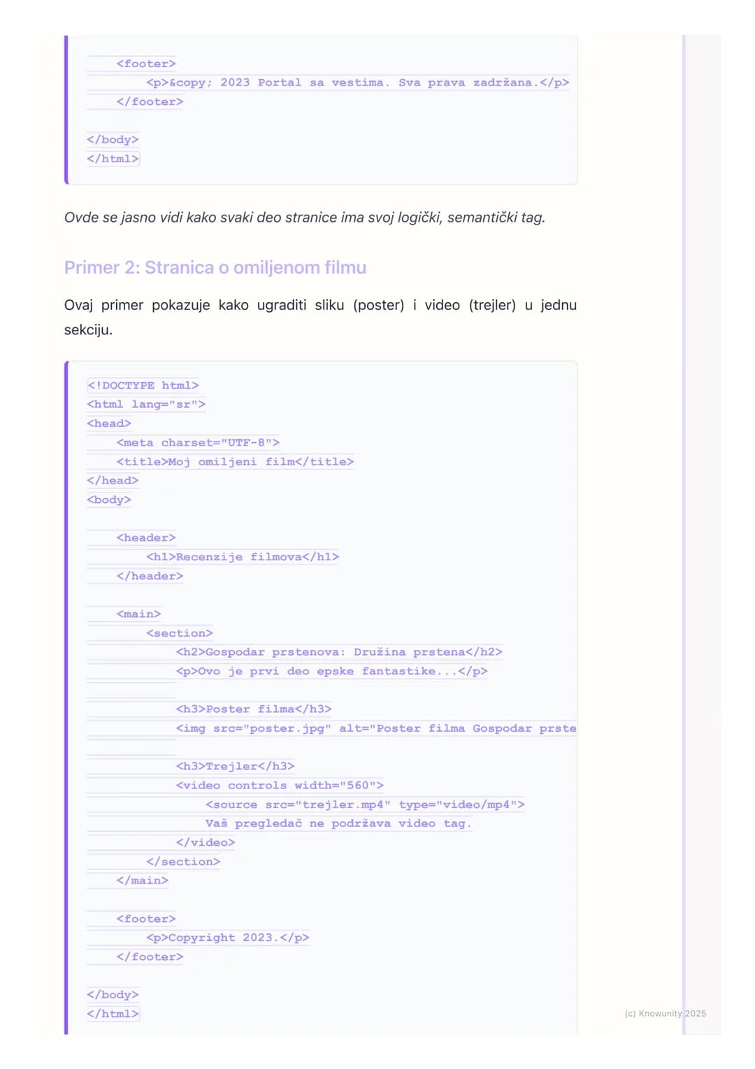# HTML - struktura veb stranice

HTML - struktura veb stranice

Uvod u napredniju strukturu

HTML (HyperText Markup Language) je osnova svak