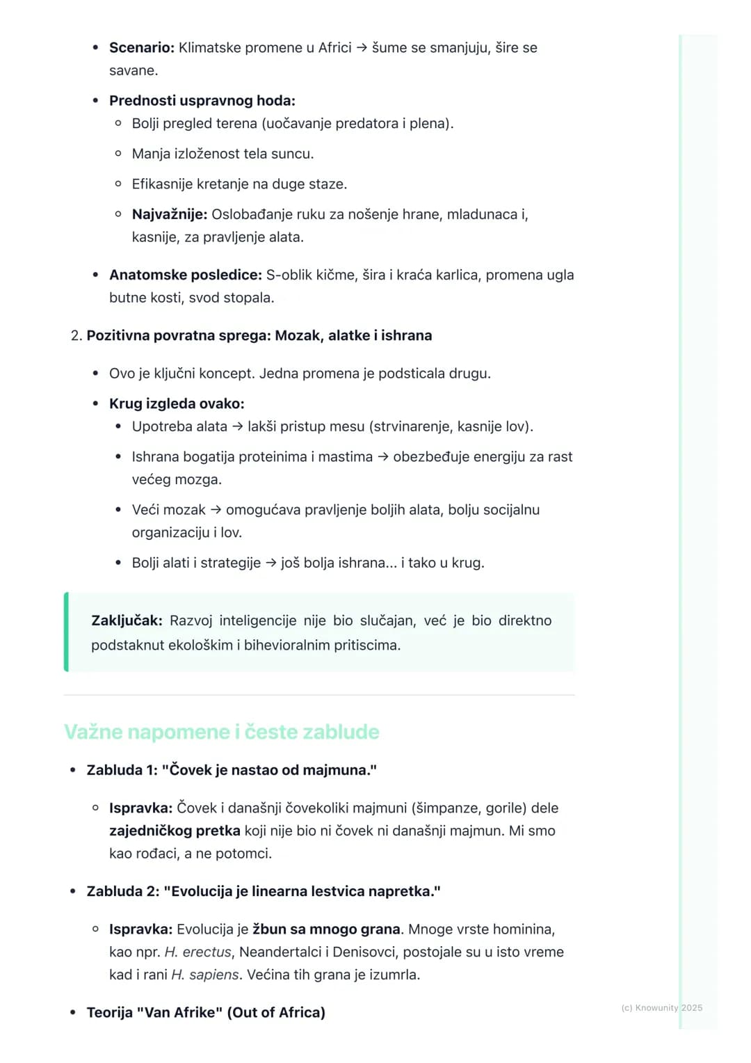 # Evolucija čoveka

## Mesto čoveka u prirodi i osnovni pojmovi

Evolucija čoveka, ili antropogeneza, je proces koji objašnjava poreklo vrst