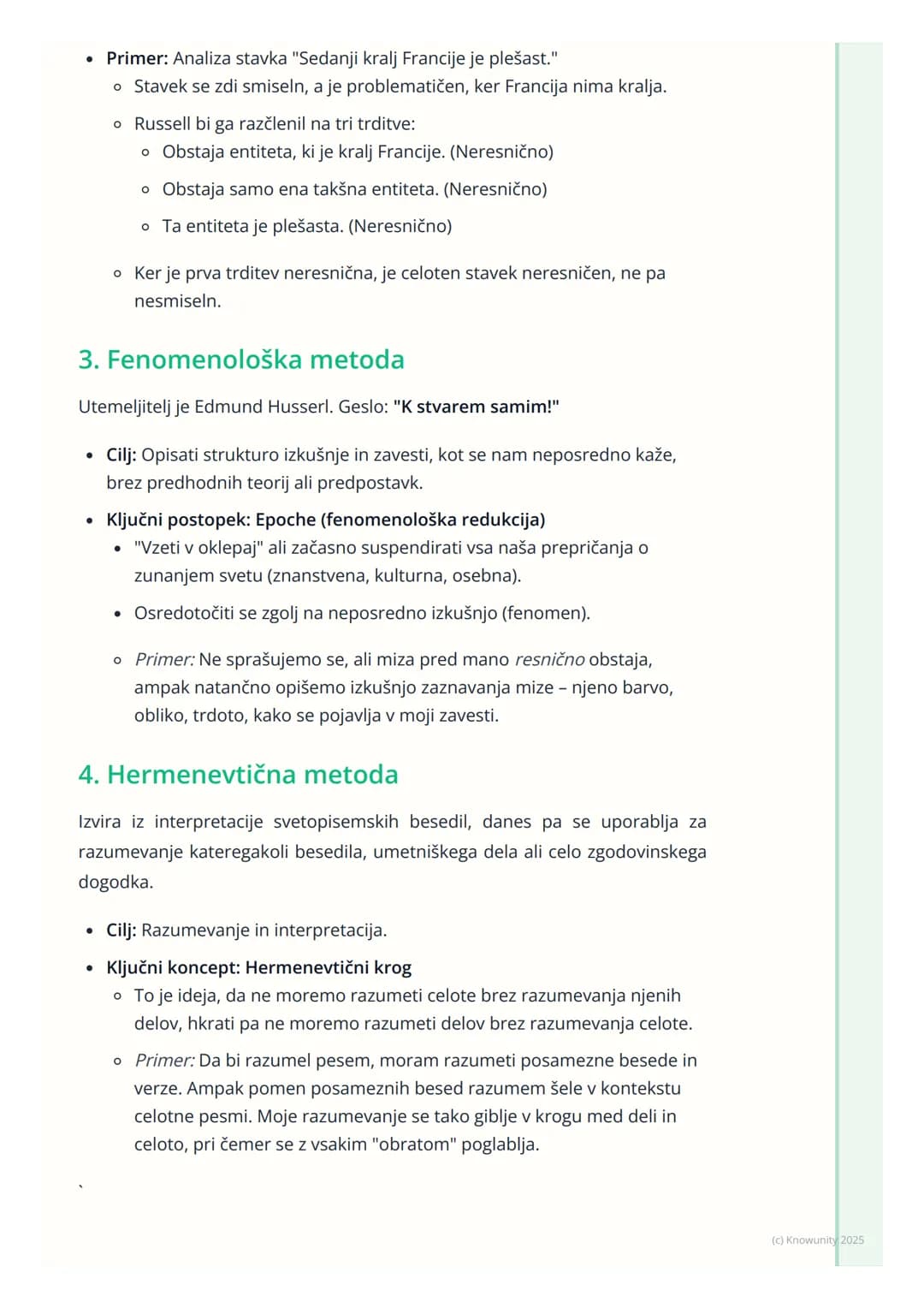 # Filozofske metode in
vprašanja

Uvod v filozofske metode

Filozofija ni samo abstraktno razmišljanje o "smislu življenja". Je disciplinira