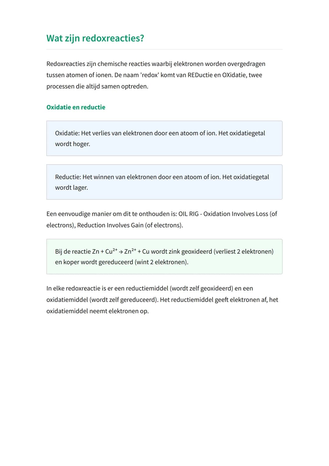 Elektrochemie: Redoxreacties en
halfreacties
Begrijpen van redoxreacties, halfreacties en elektrochemische cellen
Scheikunde Grade 12 Nether