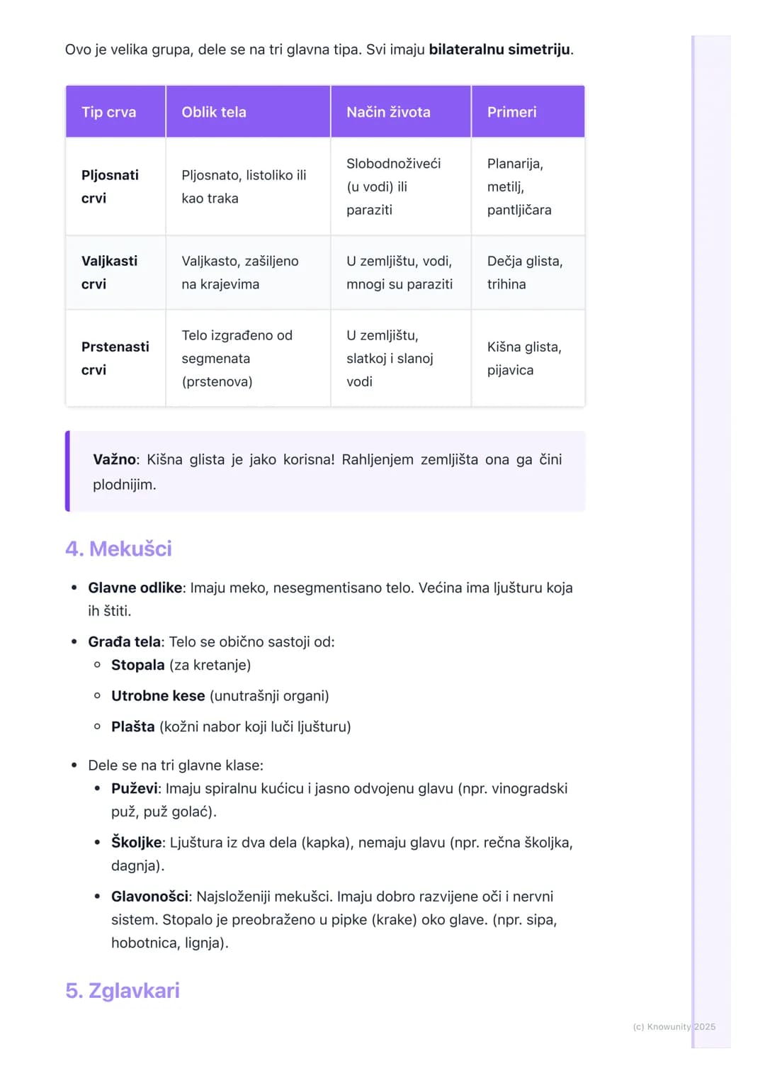 # Beskičmenjaci

Uvod u beskičmenjake

Beskičmenjaci su životinje koje nemaju kičmu, odnosno kičmeni stub. Oni čine
ogromnu većinu svih živo