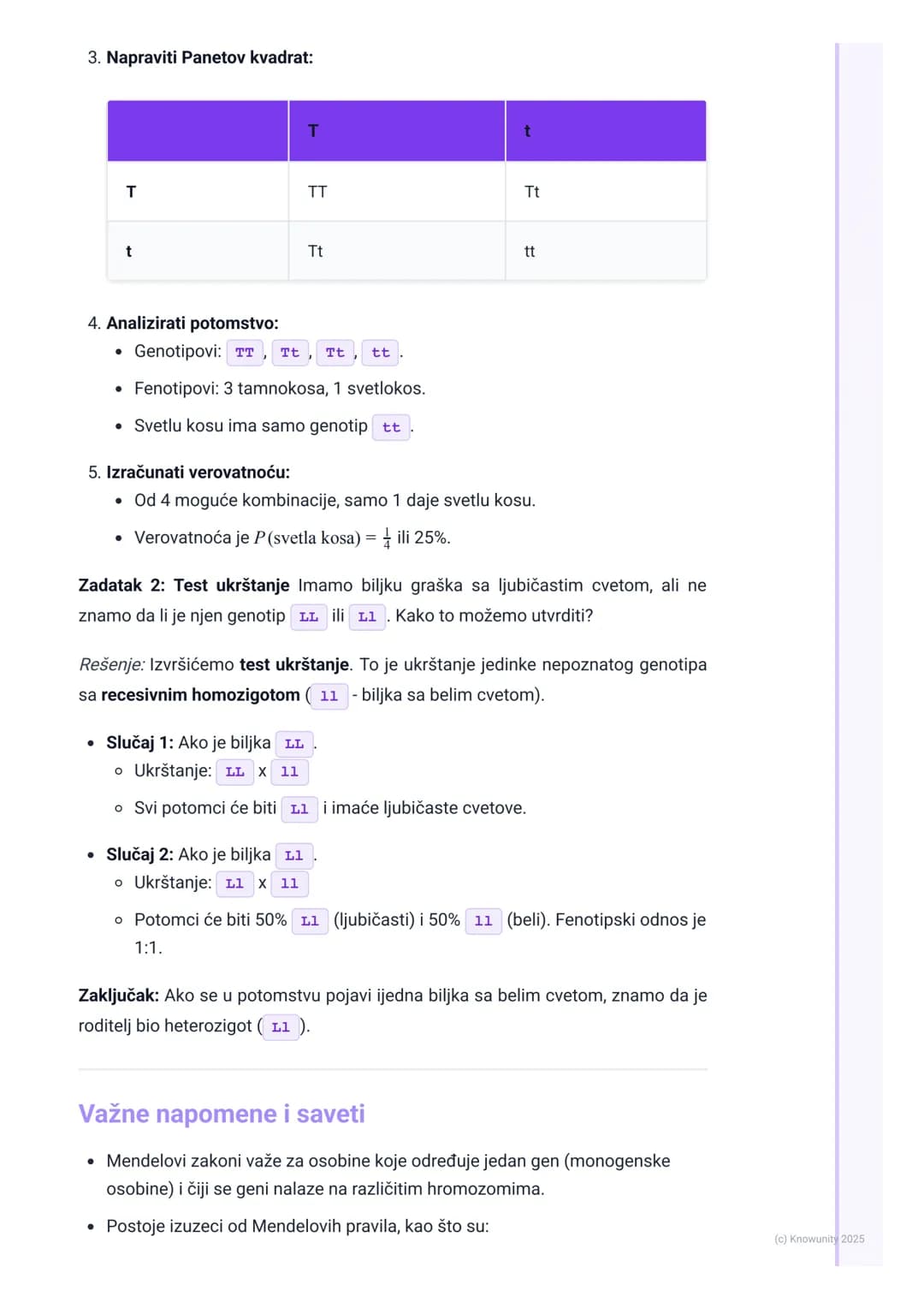 # Mendelovi zakoni nasleđivanja

Uvod u Mendelove zakone

Gregor Mendel, austrijski monah, smatra se "ocem genetike". Sredinom 19. veka
izvo