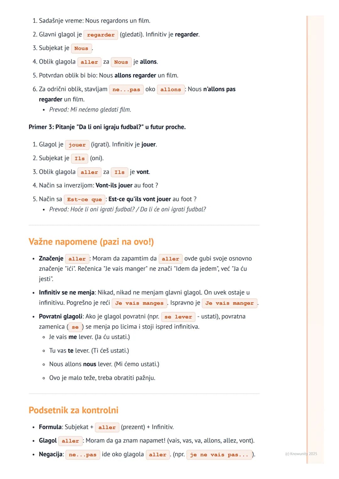 # Bliska budućnost (Futur proche)

Šta je bliska budućnost (futur proche)?

Futur proche je glagolsko vreme u francuskom jeziku koje se kori