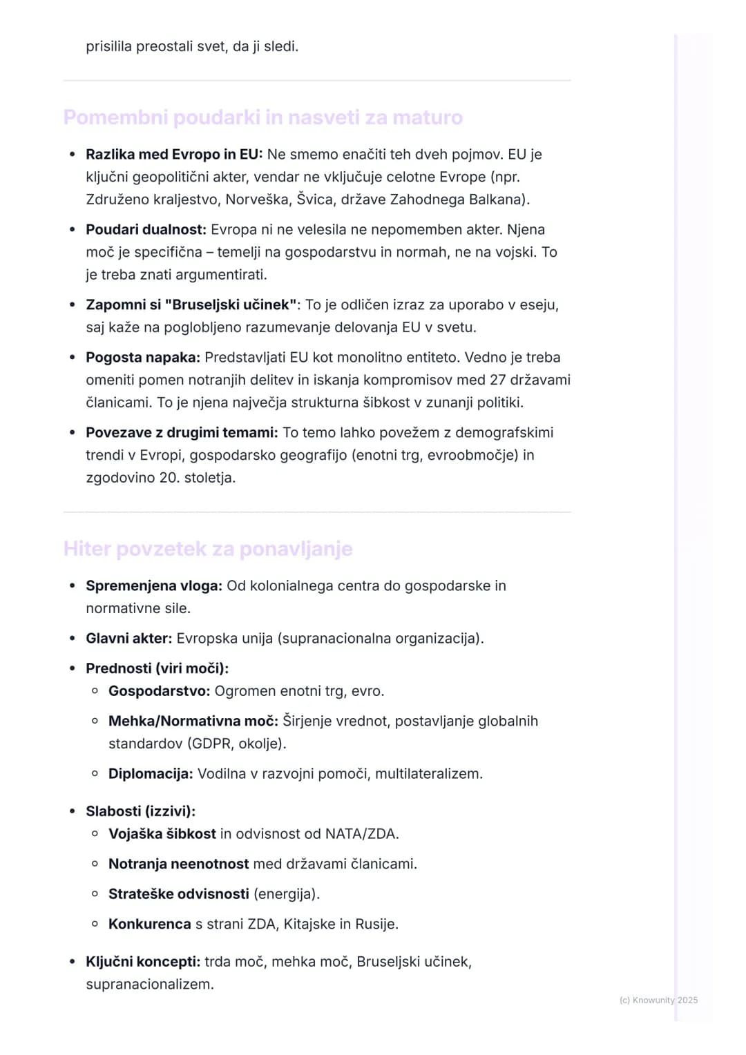 # Geopolitični položaj in vloga
Evrope v svetu

Geopolitični položaj in vloga Evrope v svetu

Evropa danes ni več osrednja svetovna sila, ko