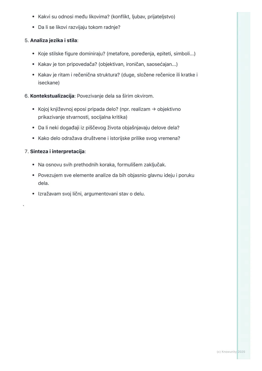 # Analiza i interpretacija teksta

## Uvod u analizu i interpretaciju teksta

Analiza i interpretacija teksta su ključne veštine za razumeva