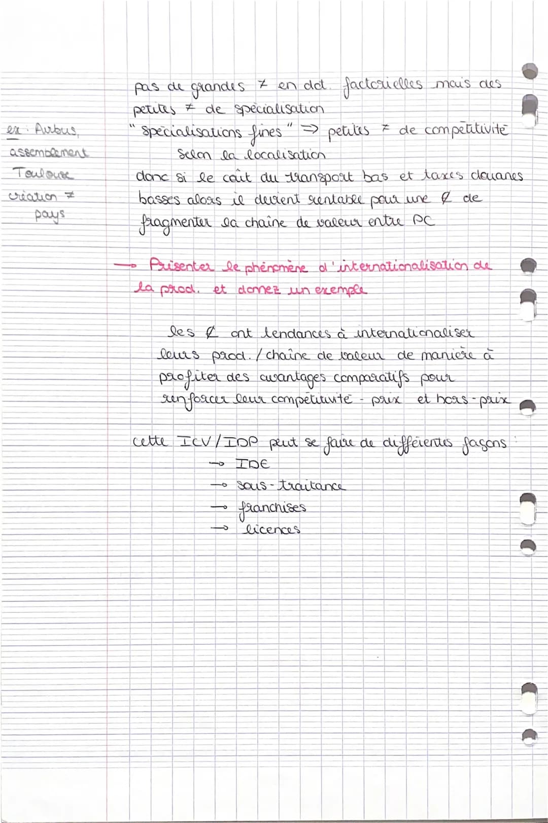 - EC1
- CHAP 2

- → Prisenter deux arguments justifiant le protectionnisme

industries anciennes
(Aextile)

- α le P peut être utilise par p