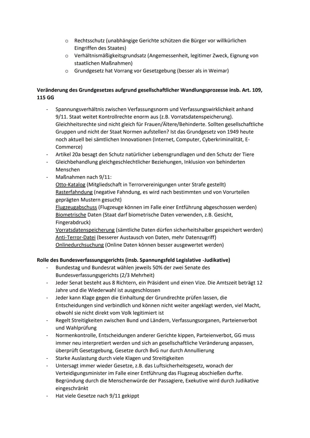 
<h2>Rechtsstaatlichkeit und Verfassungskonflikte</h2>
<p>Klassische Theorien und aktuelle politische Theorien:</p>
<p>Hobbes (1588-1679, En