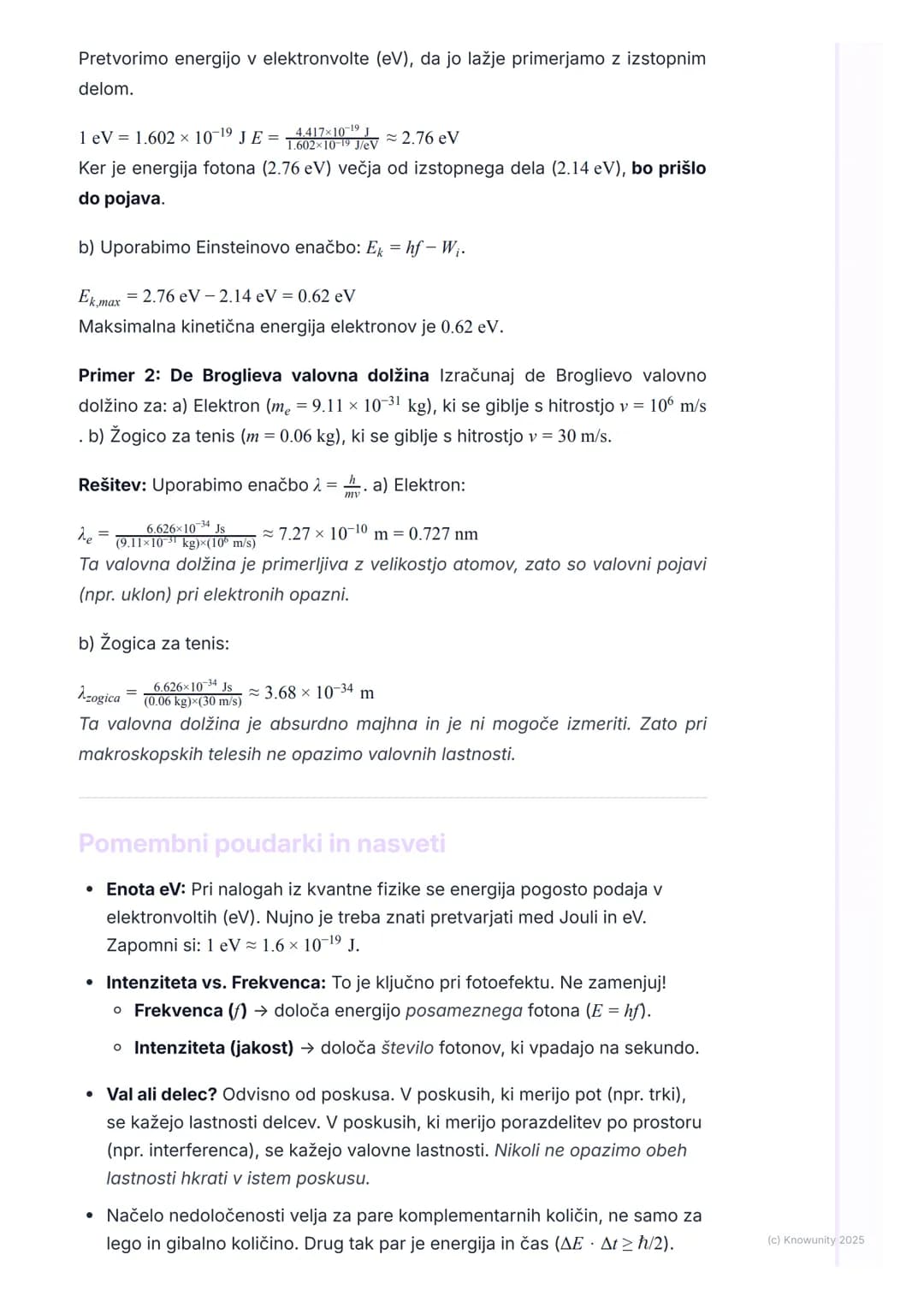 # Kvantna fizika

Uvod v kvantno fiziko

Klasična fizika (Newtonova mehanika, termodinamika, Maxwellov
elektromagnetizem) odlično opisuje sv