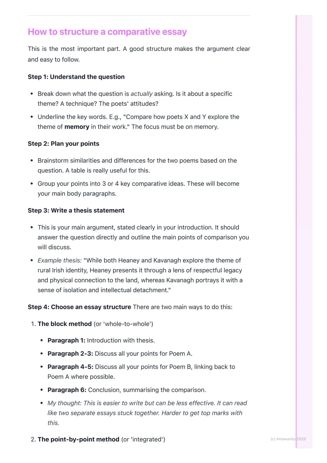 # Comparative Analysis of
Poems

Introduction to comparative analysis

This is about looking at two or more poems side-by-side and analysing
