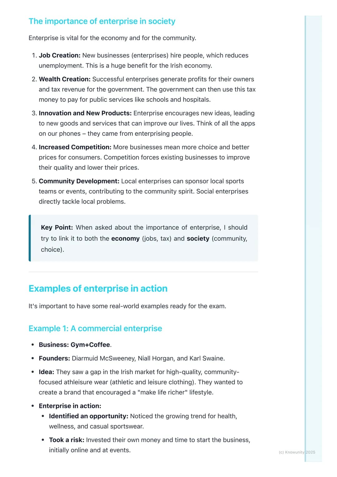 # What is Enterprise?

## Introduction to enterprise

Enterprise is about people taking the initiative to come up with new ideas and
make th