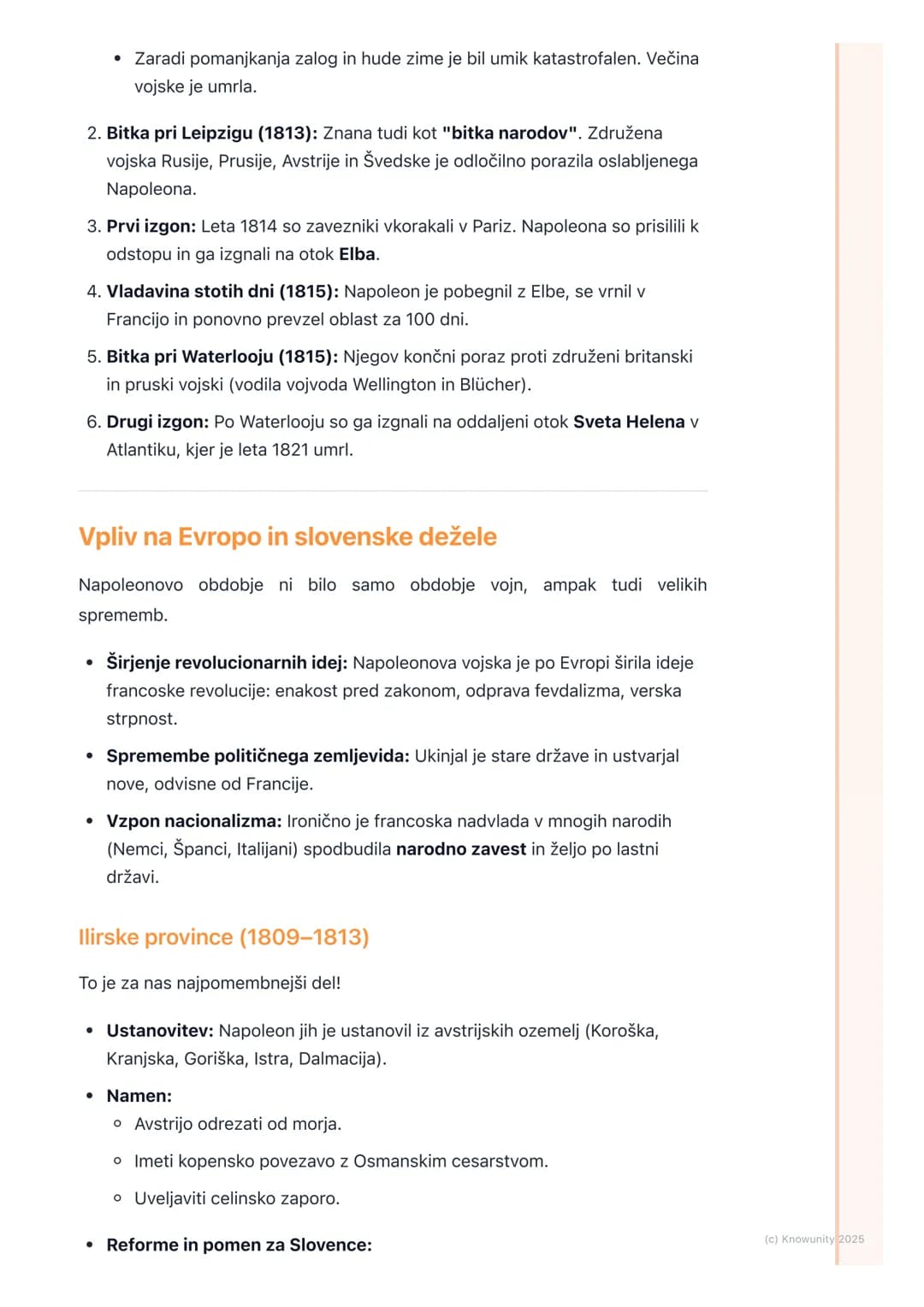 # Napoleonovo obdobje in
preoblikovanje Evrope

Pregled Napoleonovega obdobja

To obdobje se začne po koncu francoske revolucije, ko na obla