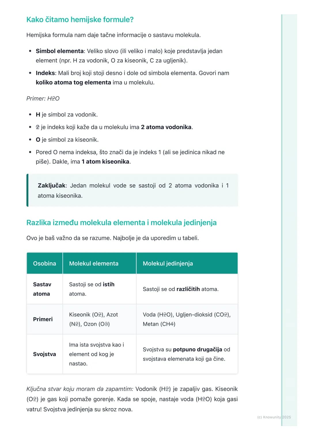 # Molekul

Šta je molekul

Molekul je najmanja čestica neke supstance (elementa ili jedinjenja) koja može
samostalno da postoji i da ima sve