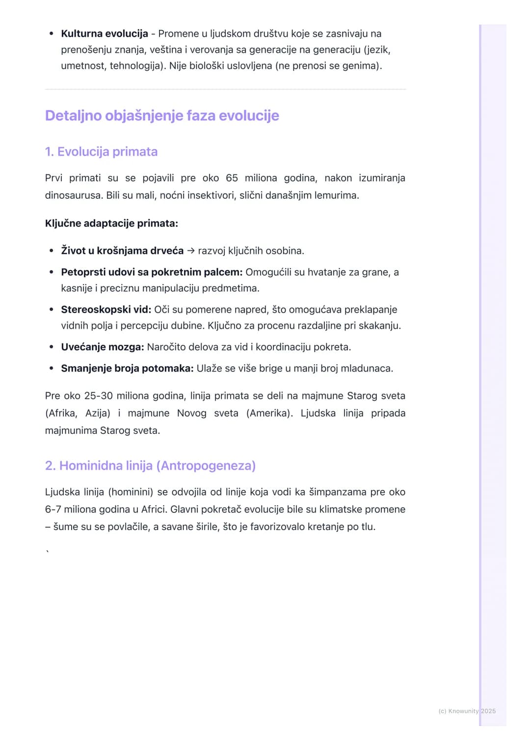 # Evolucija čoveka

Uvodni pregled i sistematski položaj čoveka

Evolucija čoveka (antropogeneza) je proces koji objašnjava pojavu anatomski