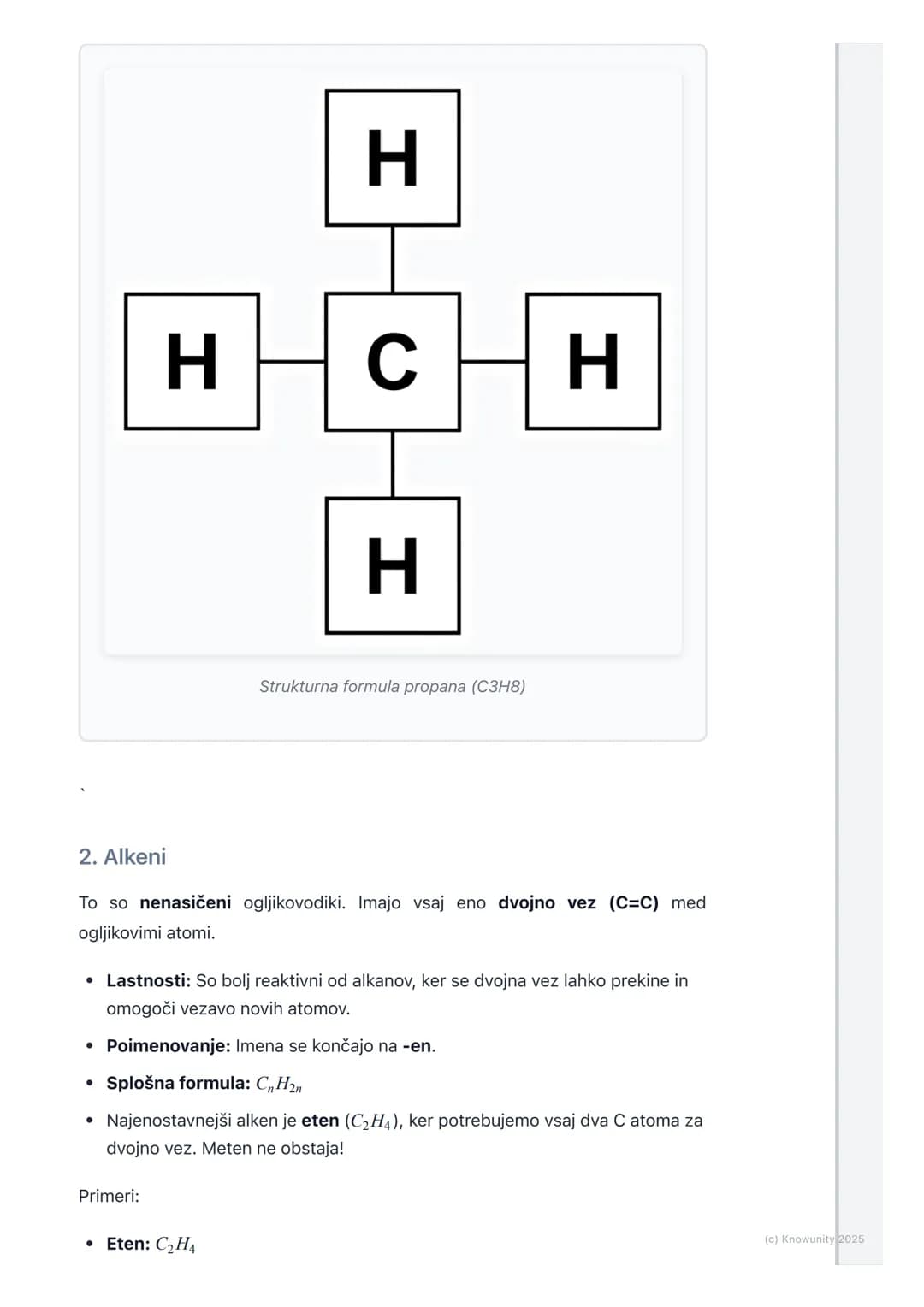 # Ogljikovodiki

Kaj so ogljikovodiki?

To so organske spojine, zgrajene samo iz ogljikovih (C) in vodikovih (H)
atomov. So osnova za vse os