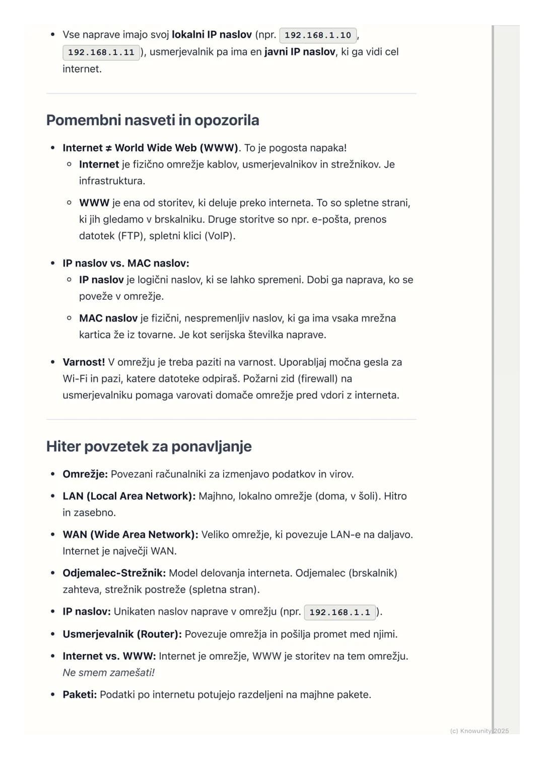# Računalniška omrežja

Uvod v računalniška omrežja

Računalniško omrežje je v bistvu skupina dveh ali več med seboj povezanih
računalnikov 