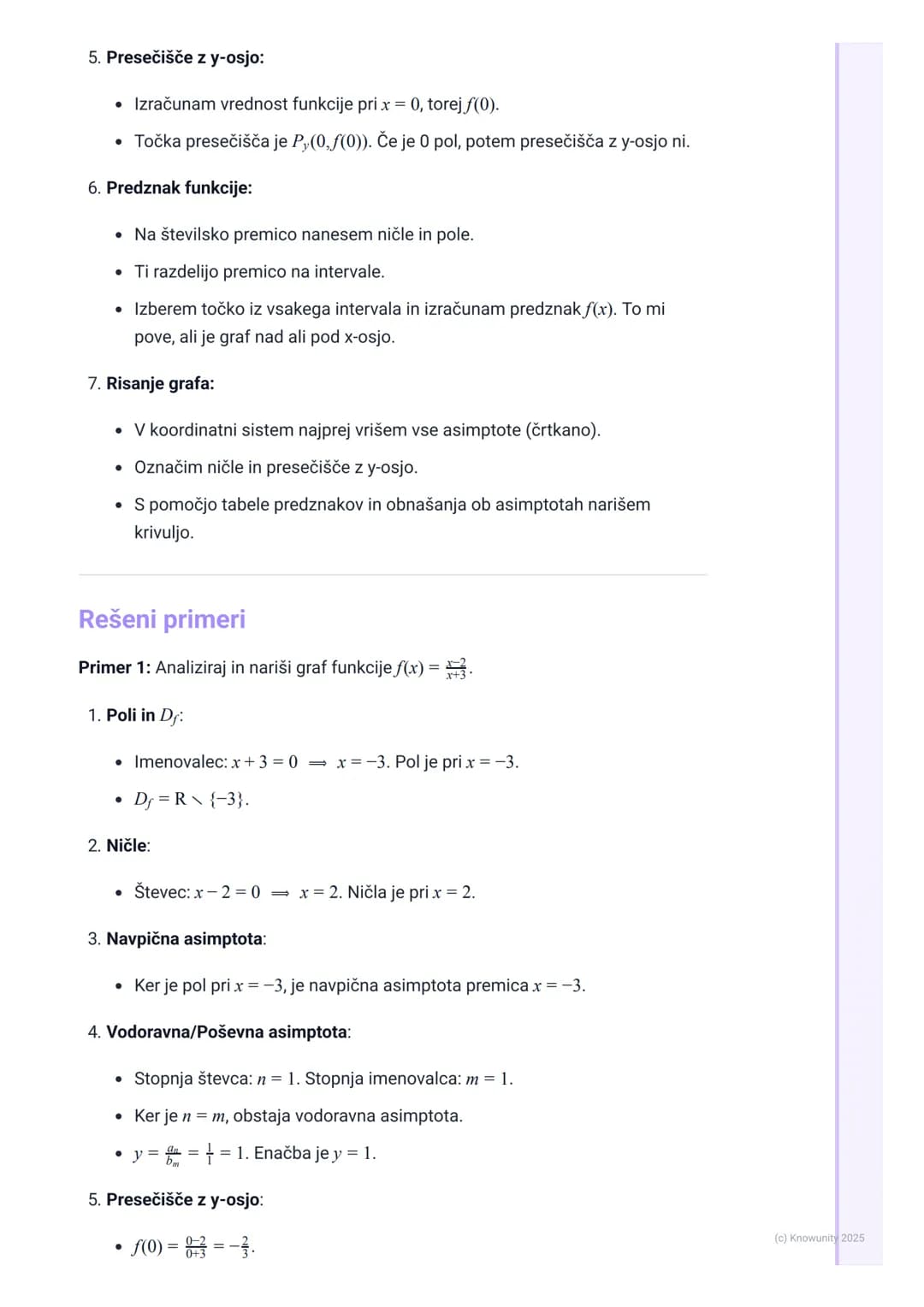 # Racionalne funkcije

Uvod v racionalne funkcije

Racionalna funkcija je funkcija, ki je določena kot kvocient dveh polinomov.
Splošna obli