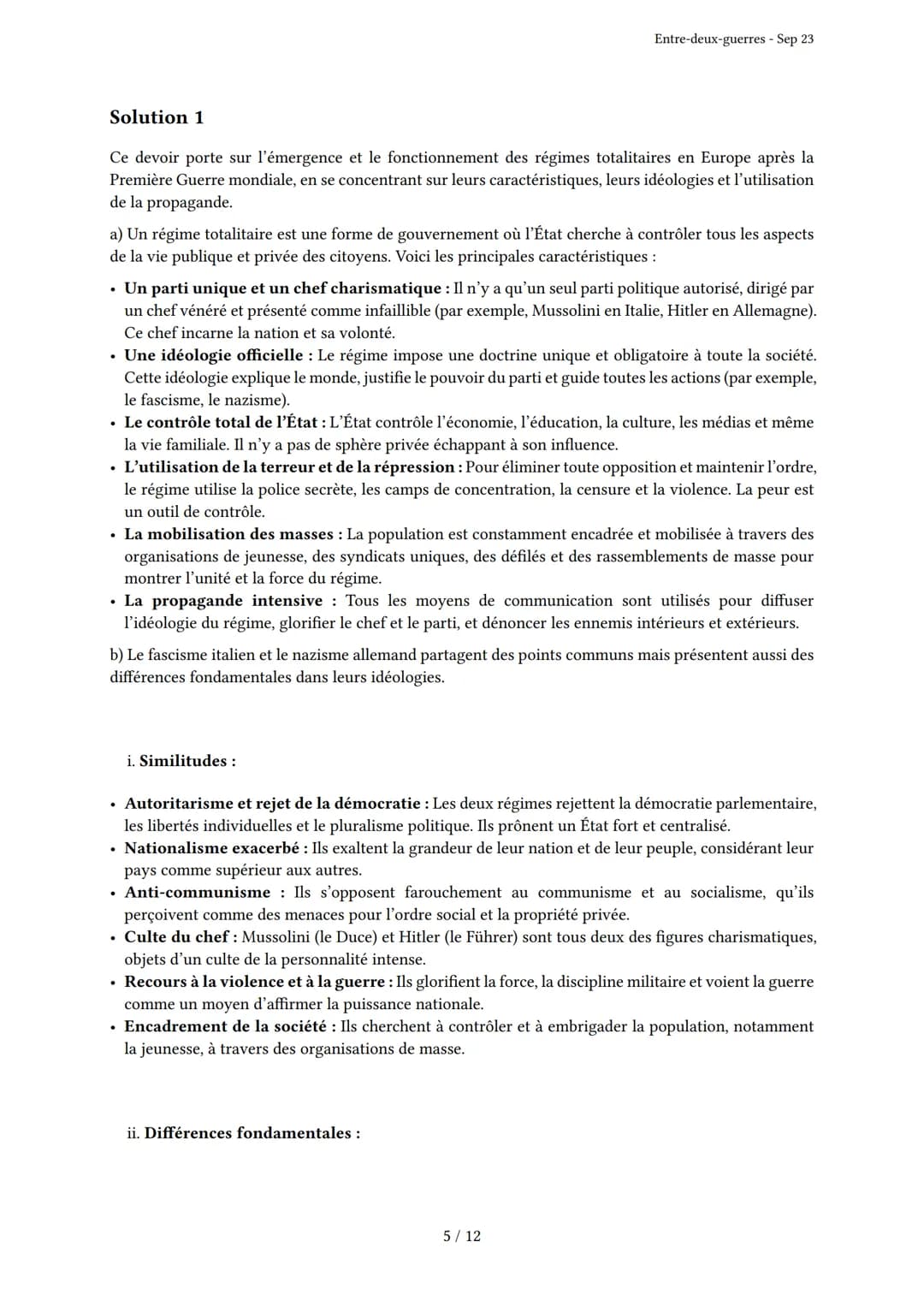 # Entre-deux-guerres

Généré par Knowunity.fr - Sep 23

Description: Cet examen couvre l'Entre-deux-guerres, les démocraties fragilisées et 