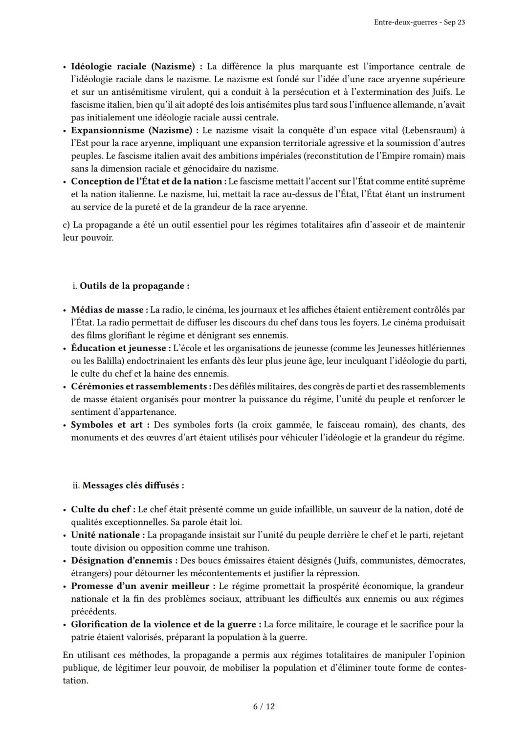 # Entre-deux-guerres

Généré par Knowunity.fr - Sep 23

Description: Cet examen couvre l'Entre-deux-guerres, les démocraties fragilisées et 