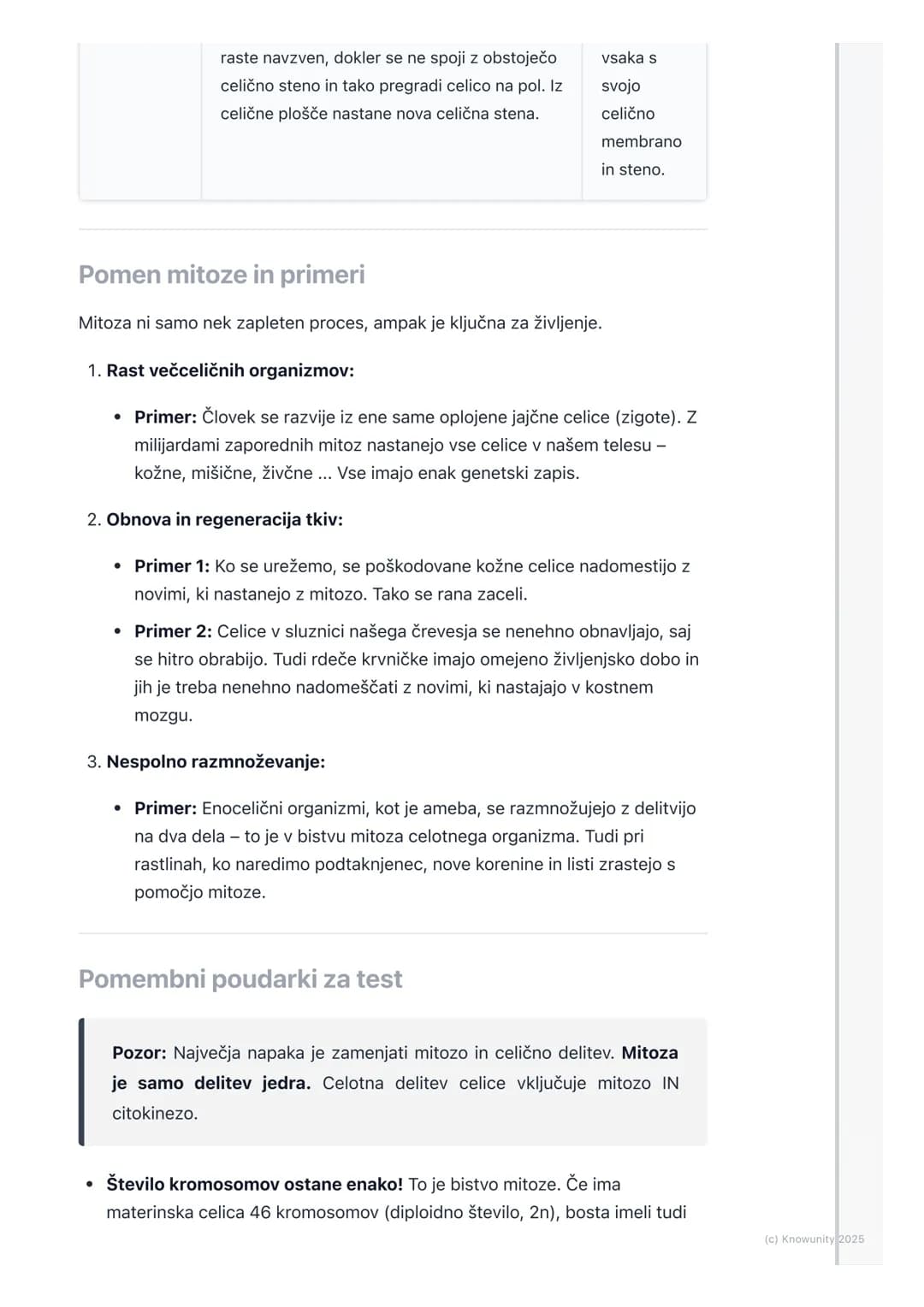# Celični cikel in delitev celic
## Celični cikel in delitev celic
Celični cikel je življenjski krog celice, od njenega nastanka z delitvi