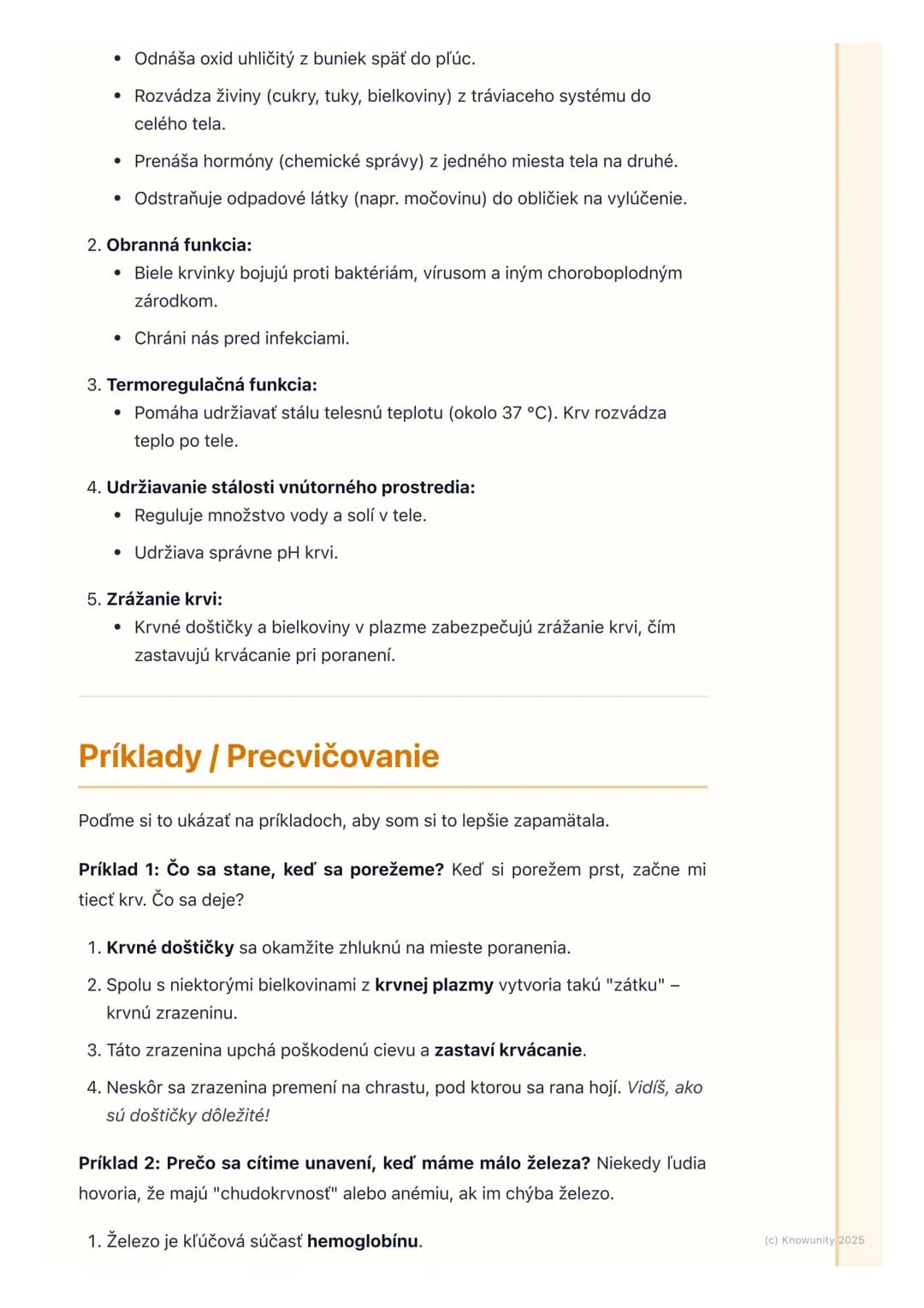 # Krv - zloženie a funkcia
Prehľad / Úvod
Krv je super dôležitá tekutina v našom tele. Je to vlastne také špeciálne tekuté
tkanivo, ktoré