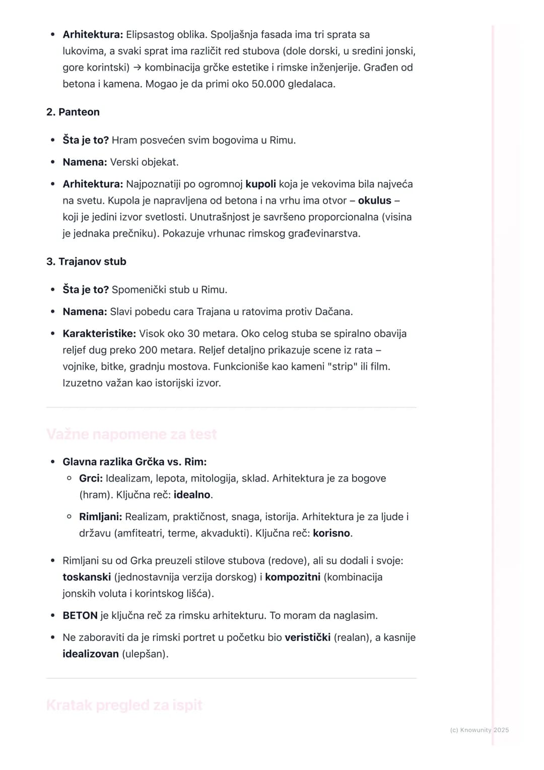 # Umetnost starog Rima
Uvod u rimsku umetnost
Rimska umetnost se razvijala od 6. veka p.n.e. do 4. veka n.e. Nije nastala ni iz
čega na nj