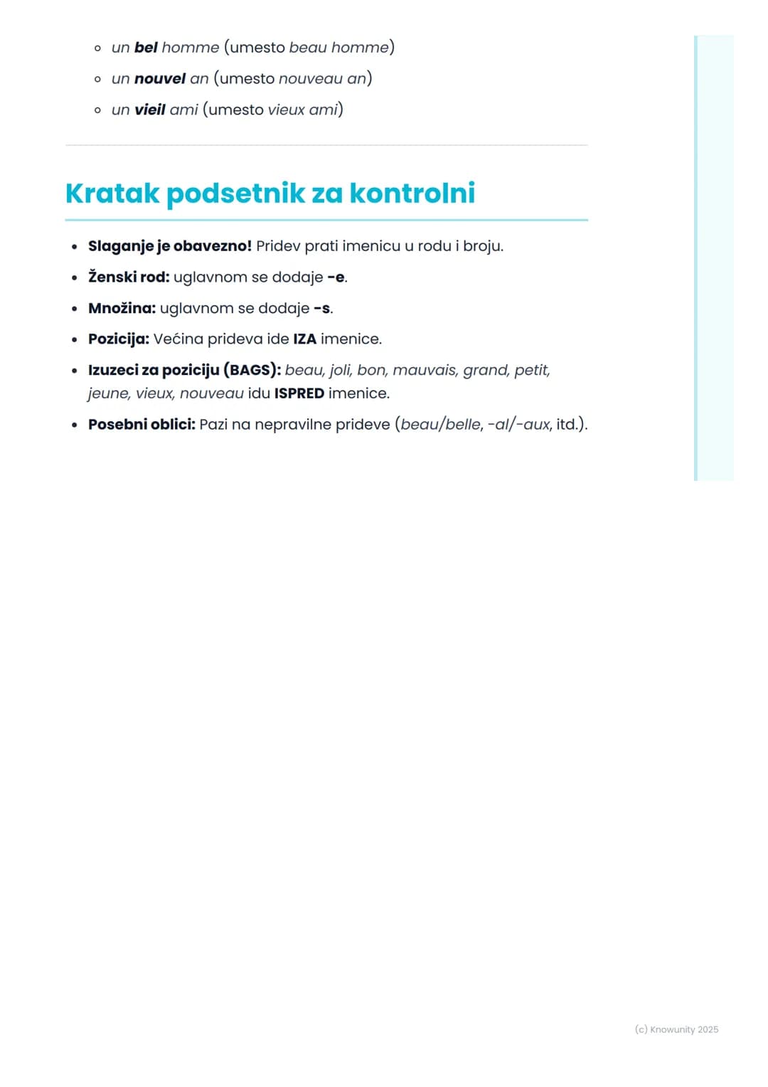 # Pridevi i njihovo slaganje
Uvod: Šta su pridevi i zašto je važno
slaganje
Pridevi su reči koje opisuju imenice (ljude, mesta, stvari). U