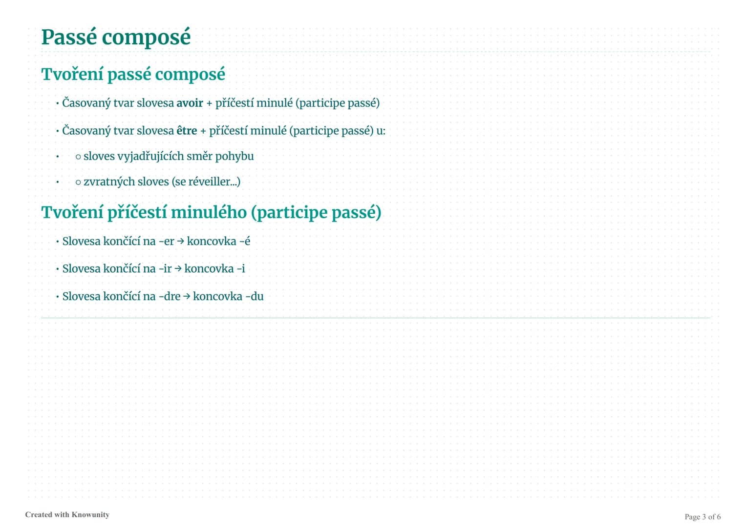 # Rozdíl mezi imparfait a passé composé ve
francouzštině
Přehled dvou základních minulých časů ve francouzštině - imparfait a passé composé