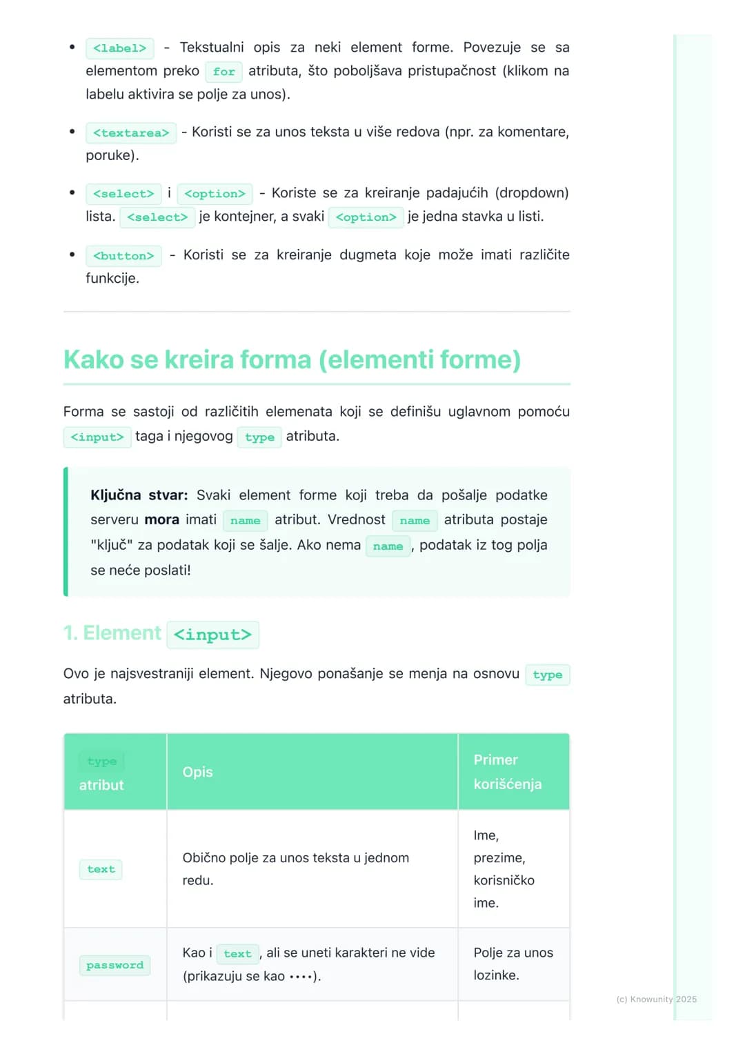 # HTML-forme
Uvod u HTML forme
HTML forme (obrasci) su ključni deo interaktivnih veb stranica. Služe za
prikupljanje podataka od korisnika