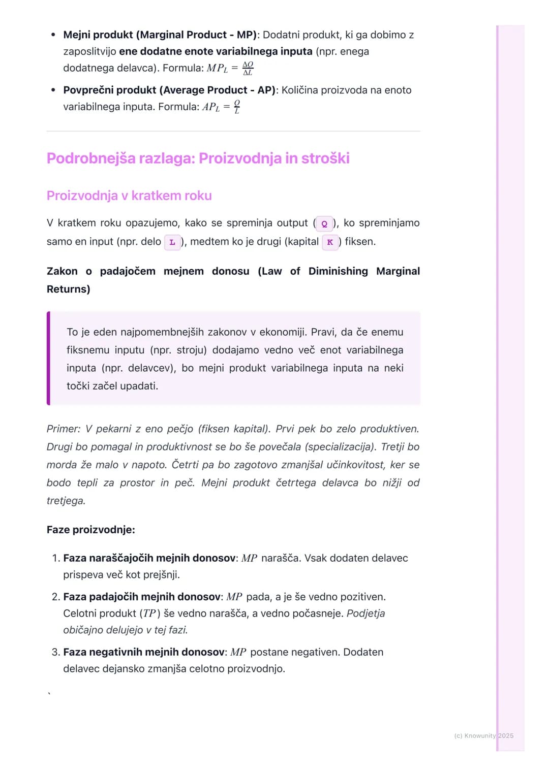 # Teorija proizvodnje in stroškov
## Uvod v teorijo proizvodnje
To poglavje se osredotoča na obnašanje podjetij. Analizirali bomo, kako
po