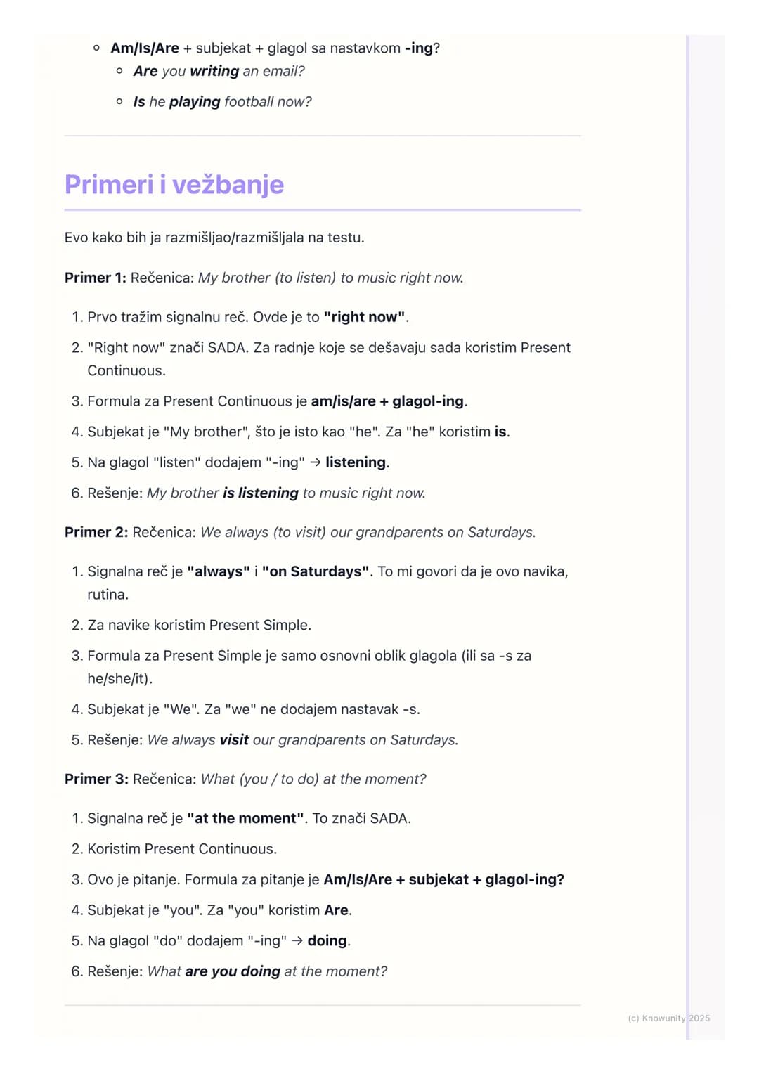 # Sadašnje prosto i trajno vreme
(Present Simple &
Continuous)
Uvod u sadašnja vremena
U engleskom jeziku postoje dva glavna sadašnja vrem