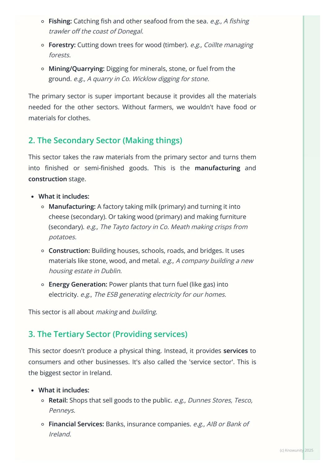 # Types of Economic Activity
What is economic activity?
Economic activity is the process of making, providing, buying, and selling
goods a