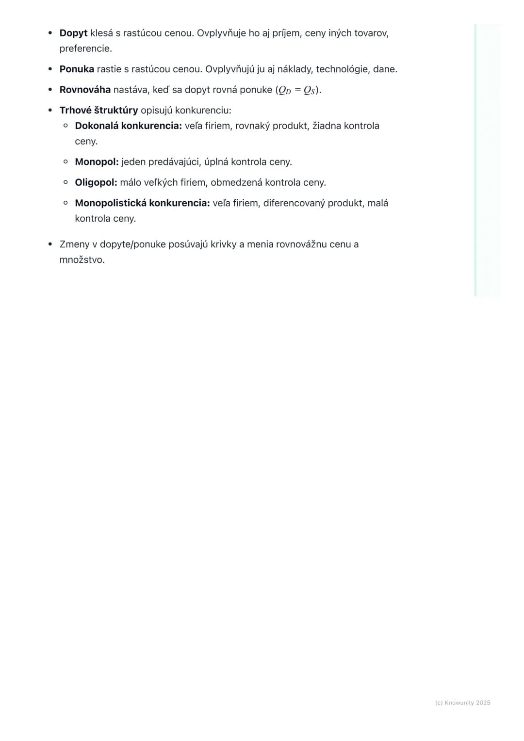# Trh a trhový mechanizmus
## 1. Prehľad trhu a trhového mechanizmu
Trh a trhový mechanizmus sú základné pojmy, ktoré potrebujem pochopiť,