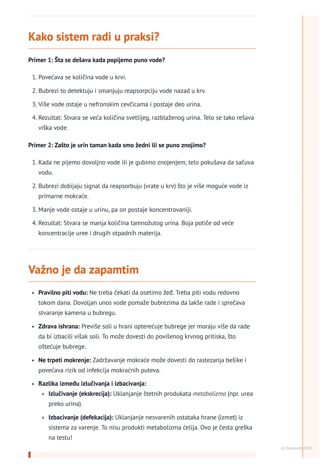 # Sistem za izlučivanje
## Uvod u sistem za izlučivanje
Sistem za izlučivanje je jako važan jer čisti našu krv od štetnih materija. Te mat