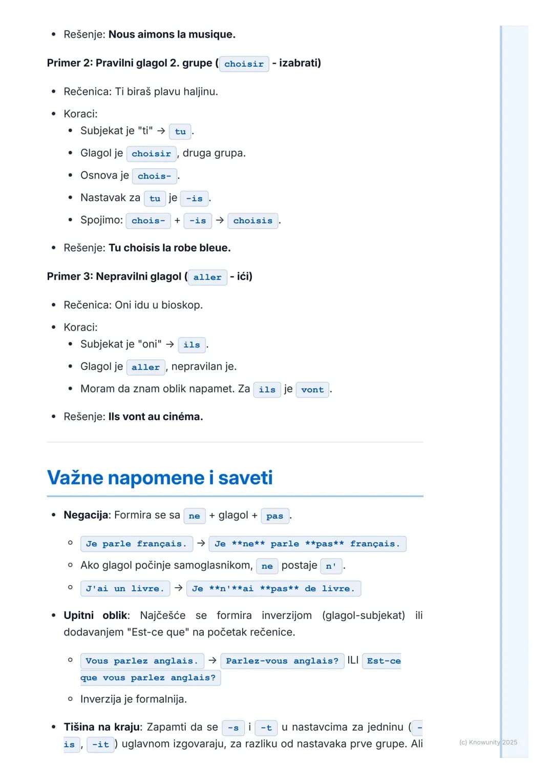 # Prezent (Présent) i glagoli
## Uvod u prezent
Prezent (Le présent de l'indicatif) je osnovno vreme u francuskom jeziku.
Koristimo ga da