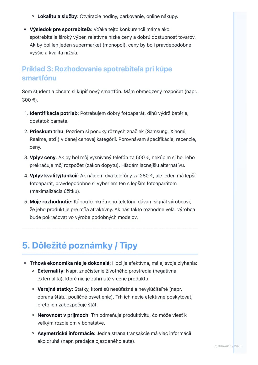 # Trhová ekonomika a jej
mechanizmy
1. Prehľad trhovej ekonomiky
Trhová ekonomika je ekonomický systém, kde o alokácii zdrojov a výrobe
to