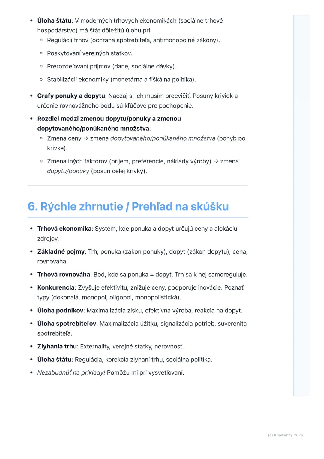 # Trhová ekonomika a jej
mechanizmy
1. Prehľad trhovej ekonomiky
Trhová ekonomika je ekonomický systém, kde o alokácii zdrojov a výrobe
to