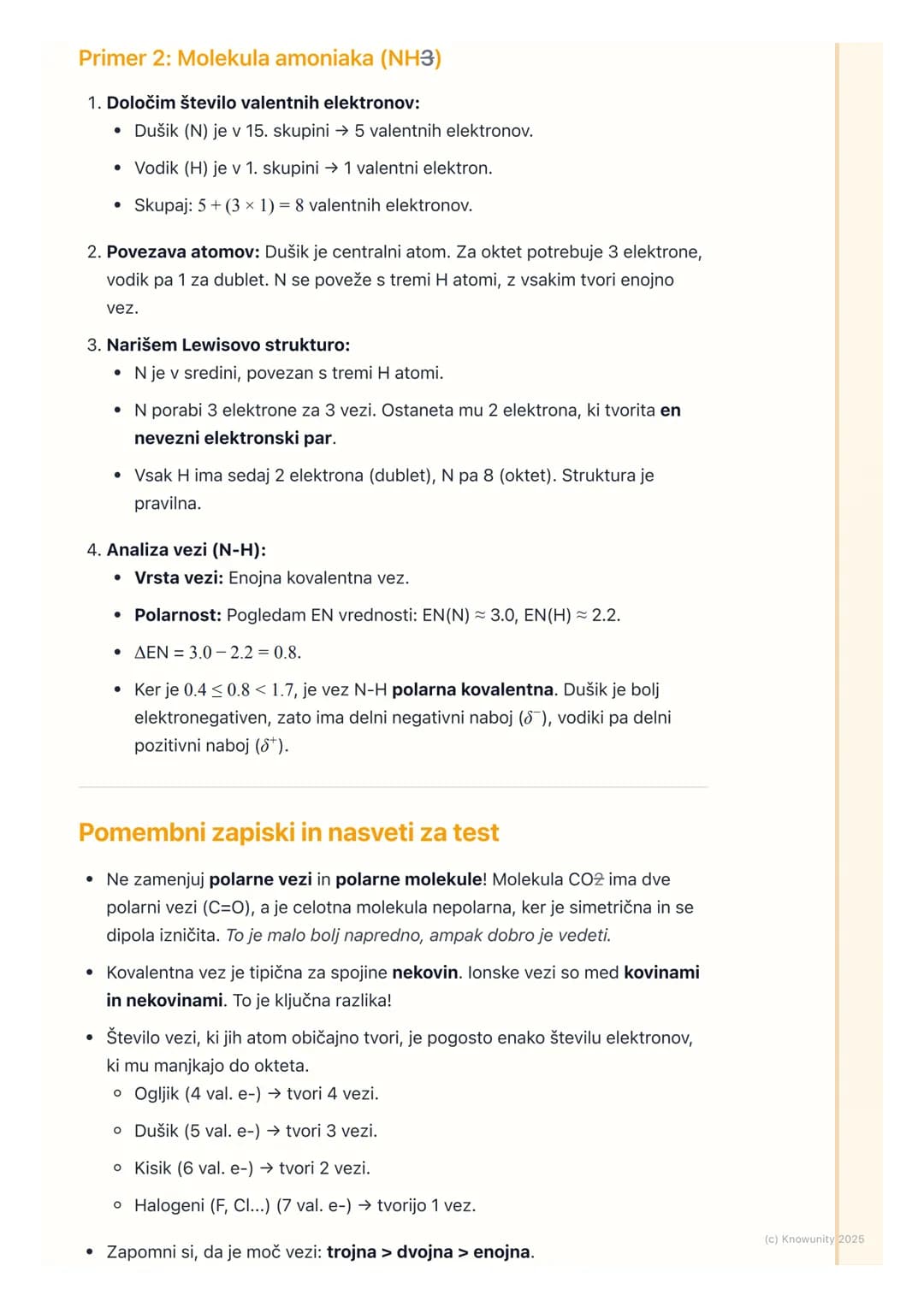 # Kovalentna vez
## Uvod v kovalentno vez
Kovalentna vez je ena od glavnih vrst kemijskih vezi. Nastane, ko si dva atoma
delita enega ali