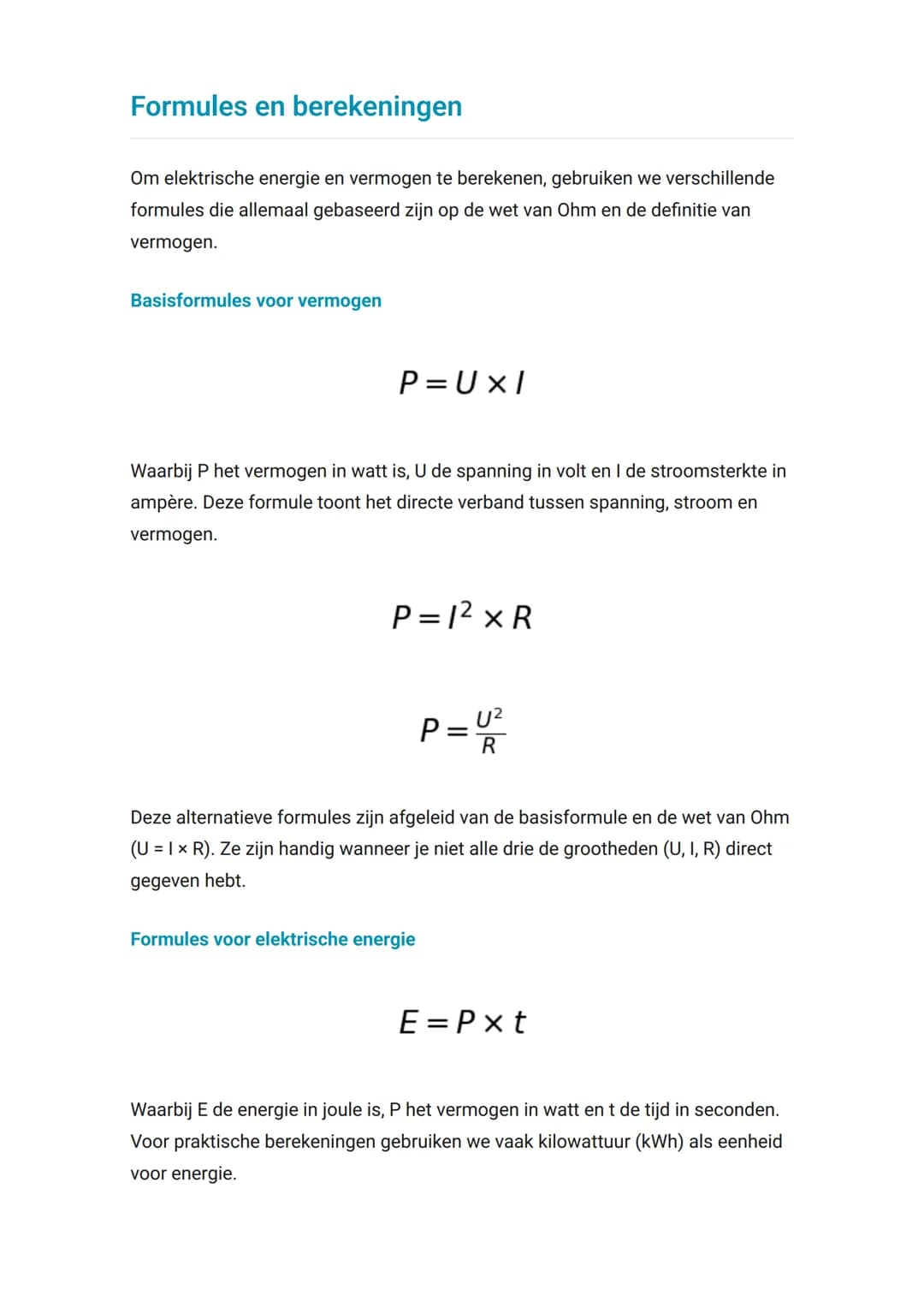 Elektrische energie en vermogen -
Complete studiegids
Alles over elektrische energie, vermogen en hun toepassingen
Nask Grade 10 Netherlan
