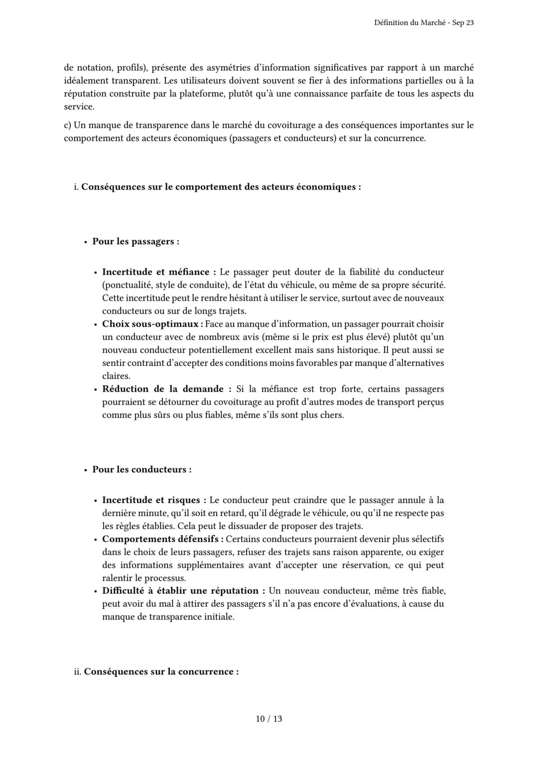 # Définition du Marché
Généré par Knowunity.fr - Sep 23
Description: Cet examen couvre la définition, les caractéristiques et les acteurs